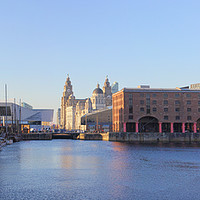 Buy canvas prints of Royal Albert Dock, Liverpool by John Wain