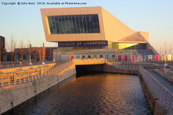 The Museum of Liverpool Picture Board by John Wain