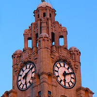 Buy canvas prints of Liver Building by John Wain