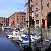 Buy canvas prints of Royal Albert Docks, Liverpool by John Wain