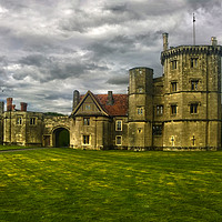 Buy canvas prints of Thornbury Castle (HDR) by John Wain