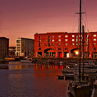 Buy canvas prints of Royal Albert Dock, Liverpool by John Wain