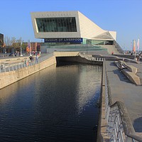 Buy canvas prints of The Museum of Liverpool by John Wain