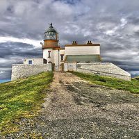 Buy canvas prints of  The Lighthouse by jim scotland fine art