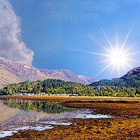 Buy canvas prints of Loch Leven Glencoe by jim scotland fine art