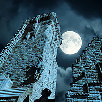 Buy canvas prints of Wallace monument by jim scotland fine art