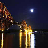 Buy canvas prints of Forth Rail Bridge by jim scotland fine art