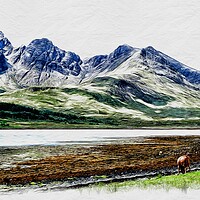Buy canvas prints of Outdoor mountain by jim scotland fine art