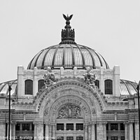Buy canvas prints of Mexico City Palace of Fine Arts by John Mitchell