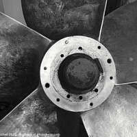Buy canvas prints of Ship's Propeller by John Mitchell