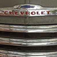 Buy canvas prints of Old Chevy Pickup Truck Grill by John Mitchell