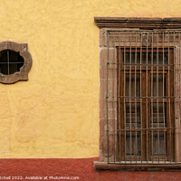 Buy canvas prints of Colourful Mexican House  by John Mitchell