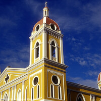 Buy canvas prints of Cathedral in Granada Nicaragua by John Mitchell