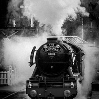 Buy canvas prints of The Flying Scotsman by Kev Alderson