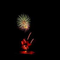 Buy canvas prints of The Firework by Kev Alderson