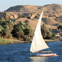 Buy canvas prints of Felucca 2 by Ruth Hallam