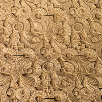 Buy canvas prints of Stone carving by Ruth Hallam