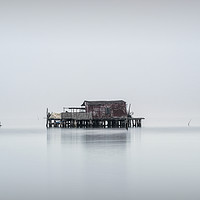 Buy canvas prints of Derelict Fishing Hut by Jenni Alexander