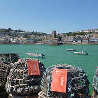 Buy canvas prints of St Ives Harbour by Tom Smart