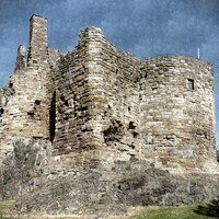 Buy canvas prints of dirleton castle   by dale rys (LP)