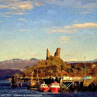 Buy canvas prints of caisteal maol-skye  by dale rys (LP)