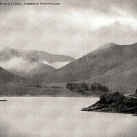 Buy canvas prints of loch cluanie by dale rys (LP)