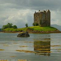 Buy canvas prints of castle stalker argyll and bute  by dale rys (LP)