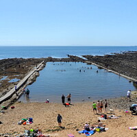 Buy canvas prints of PITTENWEEM TIDAL POOL by dale rys (LP)