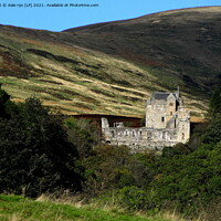 Buy canvas prints of castle campbell by dale rys (LP)