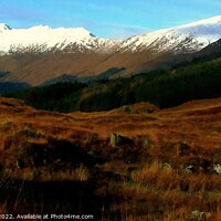 Buy canvas prints of cluanie,highlands by dale rys (LP)