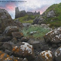 Buy canvas prints of dunure castle by dale rys (LP)