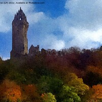 Buy canvas prints of wallace monument  by dale rys (LP)