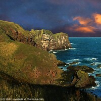 Buy canvas prints of st. abbs head by dale rys (LP)