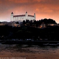 Buy canvas prints of Danube River in Bratislava by dale rys (LP)