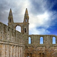 Buy canvas prints of st, andrews cathedral by dale rys (LP)