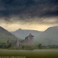Buy canvas prints of kilchurn castle  argyll and bute by dale rys (LP)