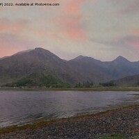 Buy canvas prints of 5 SISTERS -kintail-scotland    by dale rys (LP)