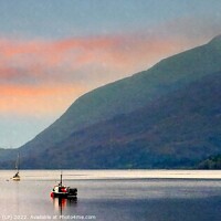 Buy canvas prints of loch linnhe fort william by dale rys (LP)