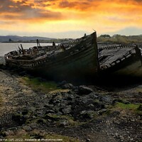 Buy canvas prints of 3 wrecks isle of mull or the 3 ladies argyll and b by dale rys (LP)