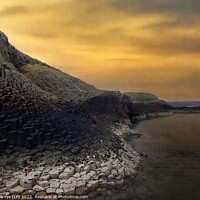 Buy canvas prints of isle of staffa by dale rys (LP)