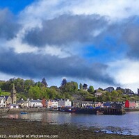 Buy canvas prints of TOBERMORY MULL LIGHTHOUSE argyll and bute  by dale rys (LP)