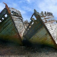 Buy canvas prints of 3 wrecks isle of mull or the 3 ladies argyll and b by dale rys (LP)