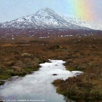 Buy canvas prints of winter rainbow by dale rys (LP)