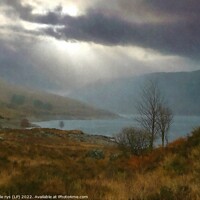 Buy canvas prints of loch cluanie 1 by dale rys (LP)
