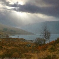Buy canvas prints of loch cluanie 2 by dale rys (LP)