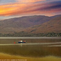 Buy canvas prints of loch linnhe fort william by dale rys (LP)