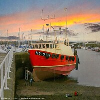 Buy canvas prints of work till the end of day..  ANSTRUTHER by dale rys (LP)