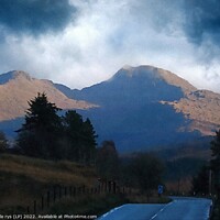 Buy canvas prints of tyndrum scotland   by dale rys (LP)