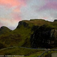 Buy canvas prints of Verdant Peaks: Nature's Serene Majesty SKYE QUIRAI by dale rys (LP)