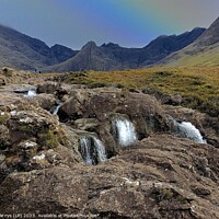 Buy canvas prints of Fairy Falls: Skye's Verdant Spectacle by dale rys (LP)